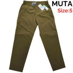 未使用 muta MARINE SOLOTEX パンツ サイズ5 L相当 カーキ