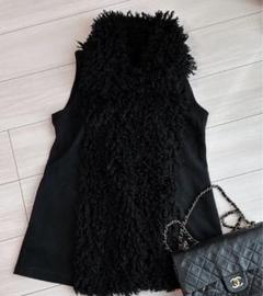 美品　ヒロコビズ　ふわふわジレのサムネイル