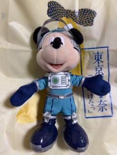 ディズニー♡スペースマウンテン　カチューシャ＆ミッキーぬいぐるみバッジ ディズニー♡スペースマウンテン カチューシャ＆ミッキー