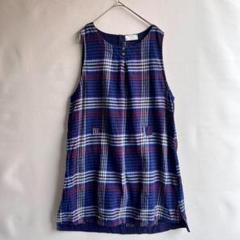 ATORIH HOUSE アトリーハウス　チェック　チュニック　パッチワーク