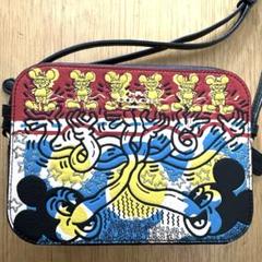 再値下げ❣️新品 コーチ ディズニー ミッキー キースヘリング アカデミー ポーチ COACH コーチ ポーチ 新品 新作 限定 キース・へリング コラボ