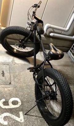 兵庫県神戸市より！ファットバイクSAIFEI社製ATX-640026インチ3×7