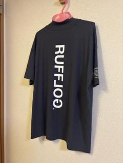 RUFFLOG 25SS VERTICAL ロゴモック ネックシャツ グレー L RUFFLOG 25SS VERTICAL ロゴモック ネックシャツ グレー L