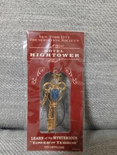 【未使用】ディズニー  ホテル ハイタワー  タワー・オブ・テラー ストラップ 未使用】ディズニー ホテル ハイタワー タワー・オブ・テラー