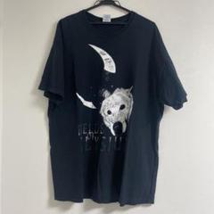 GILDAN ブラック XL Tシャツ ホワイト犬デザイン