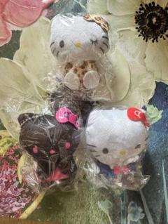 サンリオ　ハローキティ ガチャ　ぬいぐるみボールチェーン2 3つセット