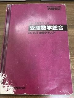 大数ゼミ　受験数学総合 2020年 後期テキスト　補足プリント付き。 大数ゼミ 受験数学総合 - メルカリ