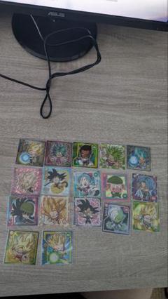 ドラゴンボール 超戦士シールウエハース W1弾 17種 セミコンプリート