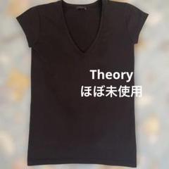 Theory セオリー レディース 半袖Tシャツ ブラック 無地 新品未使用 Theory セオリー レディース 半袖Tシャツ ブラック 無地 新品未