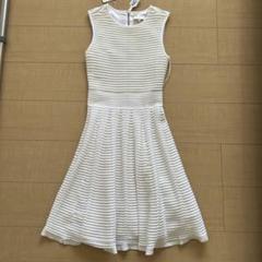 TED BAKERノースリーブ ミニワンピース ホワイト　1 TED BAKER - ［未使用品］テッドべーカー / ワンピース フラワー