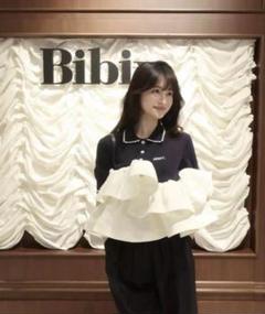Bibiy ペプラムトップス popup限定 - メルカリ