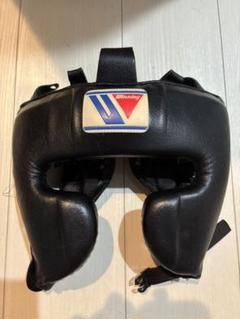 ウイニング ヘッドギア Mサイズ　黒色　新品未使用 Winning ウイニング ボクシング ヘッドギア フェイスガード