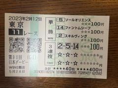 阪神11レース トウカイテイオー 単勝券 100円 2025年最新】単勝100円の人気アイテム - メルカリ
