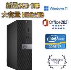 i7-6700 DELL5040 デスクトップPC 新品SSD 1TB i7-6700 DELL5040 デスクトップPC 新品SSD 1TB - メルカリ