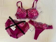 HIMICO SHIROHATO花柄ブラジャーショーツセット M