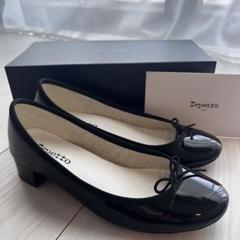 極美品✨repetto サンドリオン カミーユ エナメル パンプス 22.5 紺 極美品✨repetto サンドリオン カミーユ エナメル パンプス 22.5 紺
