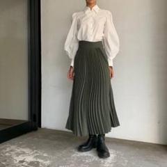 レースが美しいけどワケあり価格！ マメクロゴウチ　ロングスカート　刺繍　M d947-r1.jpg