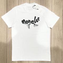 新品未使用］モンクレール ロゴプリントTシャツ QRコードカット