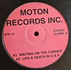 MOTON RECORDS INC. MTN 12 レコード