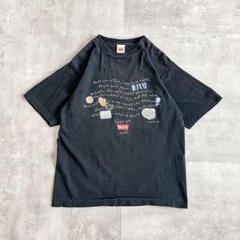 90s Levi's リーバイス USA製 ヒストリー プリントTシャツ tee