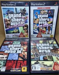 PS2 グランドセフトオート 4本セット