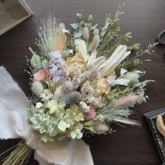 ドライフラワースワッグ 38センチ