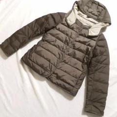 S MAX MARA/フードファー♡ダウンコート/36/white - メルカリ