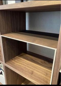 【Niko様】コの字棚 無印良品スタッキングシェルフ4枠分 化粧合板DIY 無印良品スタッキングシェルフに合う「コの字ラック」を簡単DIY