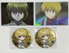 ハンターハンター クラピカ ポップアップ カード デフォルメ缶バッジ