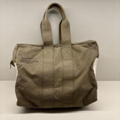 日本最大級 VISVIM ELKレザーキャンバスバッグ メルカリ - バッグ