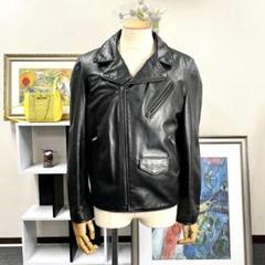 supreme schott ダブル ライダース ジャケット　S ブラック supreme schott ダブル レザー ライダース M