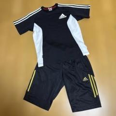 adidas ジュニア用 Tシャツ&ハーフパンツ ジュニアSサイズ!