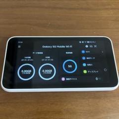 Galaxy 5G Mobile Wi-Fi 本体のみ　美品 Amazon | au(エーユー) SIMフリー Galaxy 5G Mobile Wi-Fi SCR01
