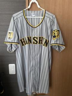 阪神ユニフォーム XO チャンピオンパッチ付き 阪神タイガース 岡田監督チャンピオンエンブレム付き レプリカ