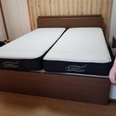 定価144,000円 使用期間6ヶ月、クイーンサイズベッド