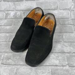 ★新品未使用箱ありHIROKAWA ブラック スコッチグレイン 25cm スコッチグレイン HIROKAWA ブラック レースアップシューズ