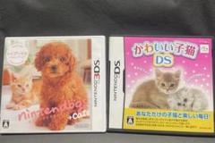3DS,DS ニンテンドックス かわいい子猫 2点セット