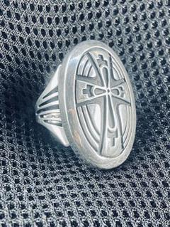 18号 Navajo ナバホ スティーブンJビゲイ リング オーバーレイ SJB