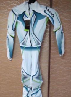 a 新品タグ付き PHENIX フェニックス Jr.ワンピース KIDS/JUNIOR】スキー用 レーシングスーツ ワンピース パッド入り