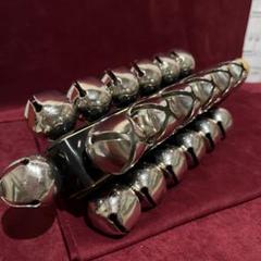 ■未使用■LP社製●25個スレイベル 金属製ベル 木製ハンドル □未使用□LP社製○25個スレイベル 金属製ベル 木製ハンドル