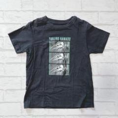 【ユニクロ】TANJIRO KAMADO 半袖Tシャツ120 キッズ 男の子 黒