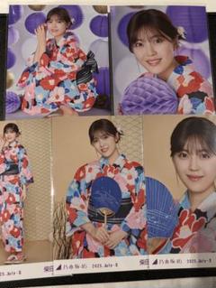 乃木坂46 生写真　浴衣　2025 5種コンプ　柴田柚菜