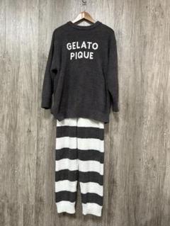 gelato pique パウダーロゴジャガードプルオーバー&ロングパンツセット