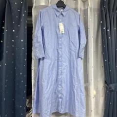 【タグ付】UNIQLO エクストラファインコットンAラインワンピース