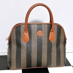 《美品》FENDI(フェンディ)ハンドバッグ PVC ペカン