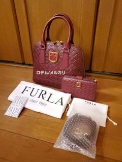 極美品 FURLA フルラ ファンタスティカ レザー ハンドバッグ 中古・古着通販】FURLA (フルラ) ハンドバッグ ショルダーバッグ