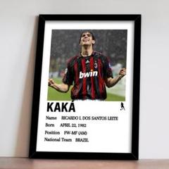 127-Kaká - カカ　A4額装付き　ワールドカップのサムネイル