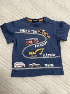 トミカ 働く車 救急車 半袖Tシャツ 90