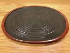讃岐漆器 象谷塗(盆)＆ 箱根寄木細工 トレー(盆) 6寸丸盆桟俵(象谷塗)/一和堂工芸 NET SHOP|香川漆器 和食器
