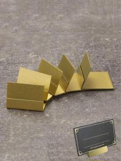 ゴールド 金属製 テーブルナンバー　クリップ　カードホルダー　10個のサムネイル